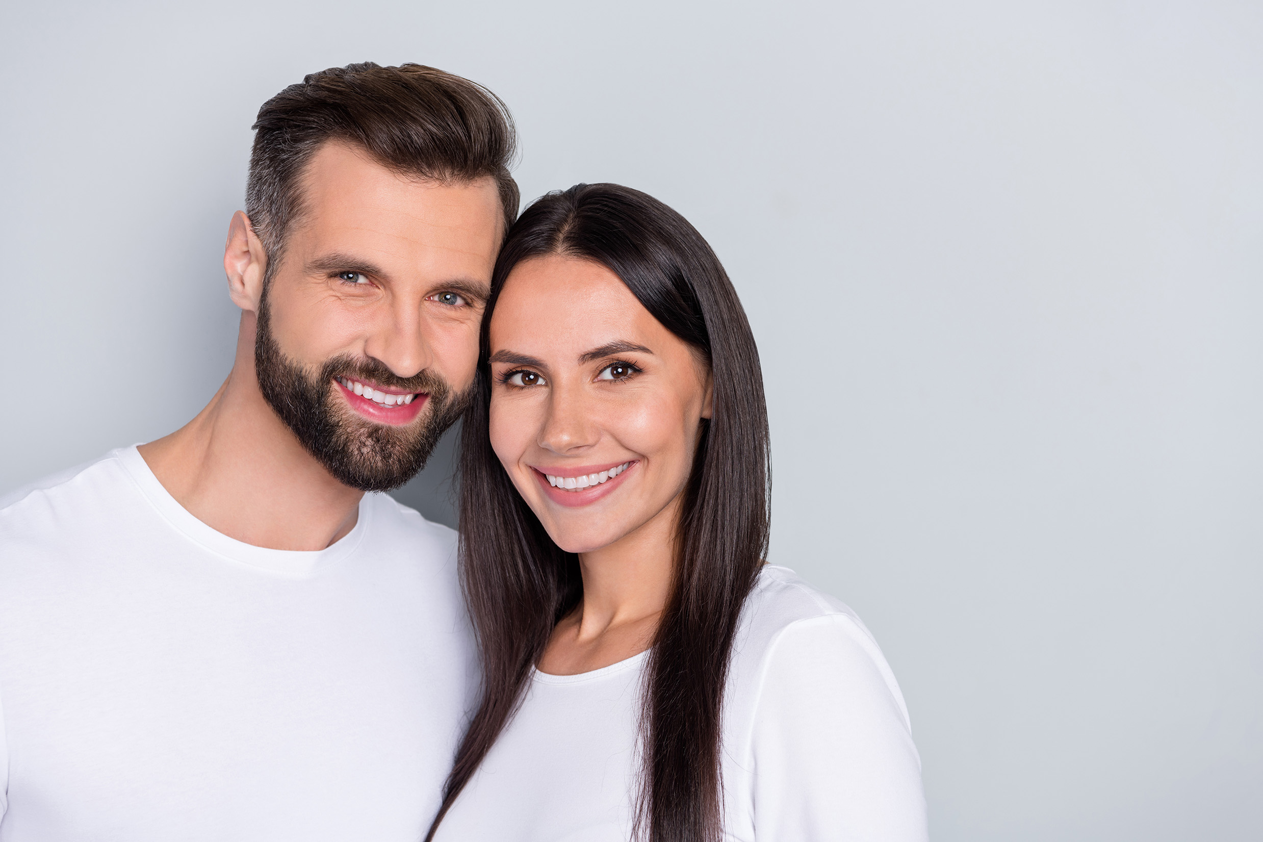 smiling couple